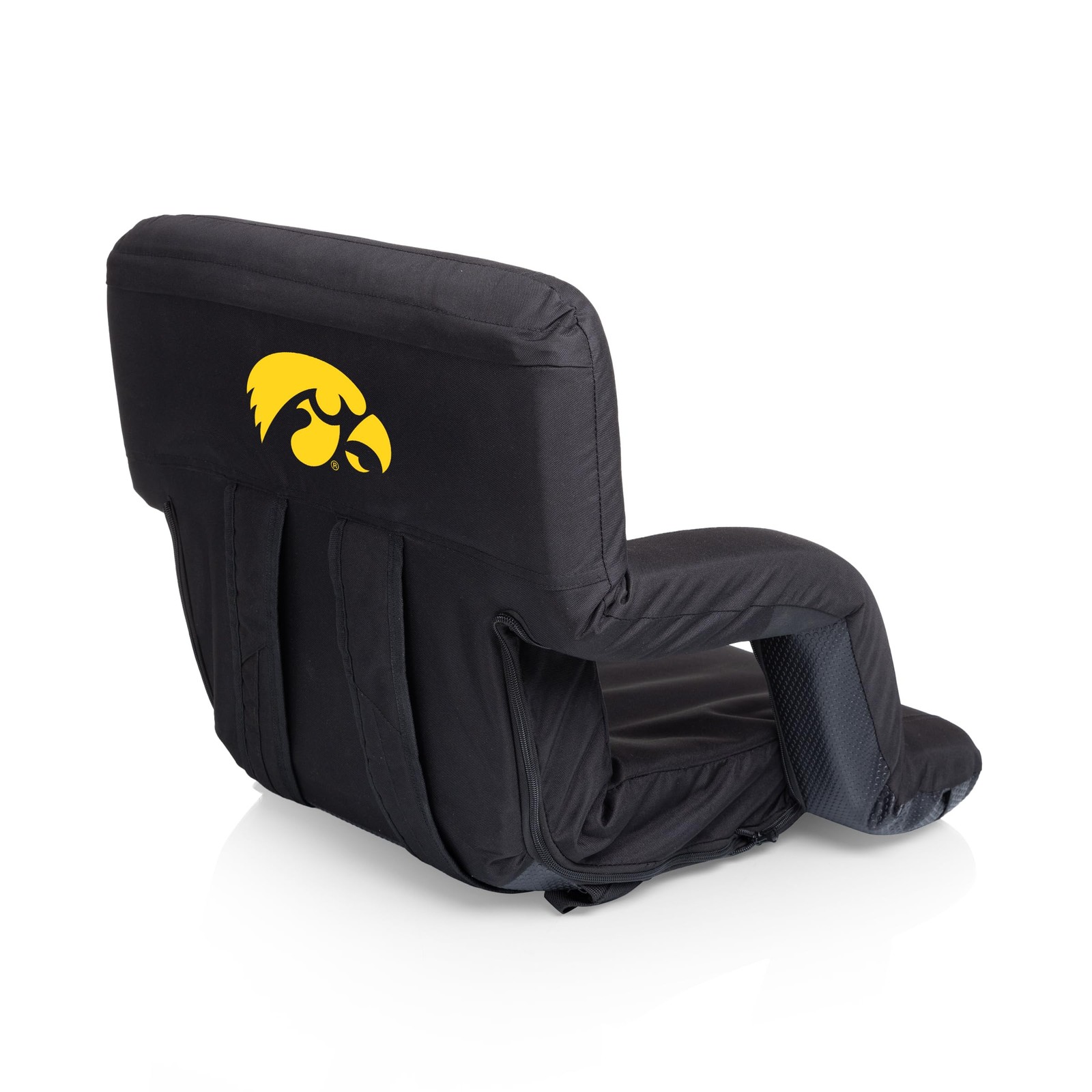 NCAA Iowa Hawkeyes Ventura Portable Reclining Stadium Seat, Padded