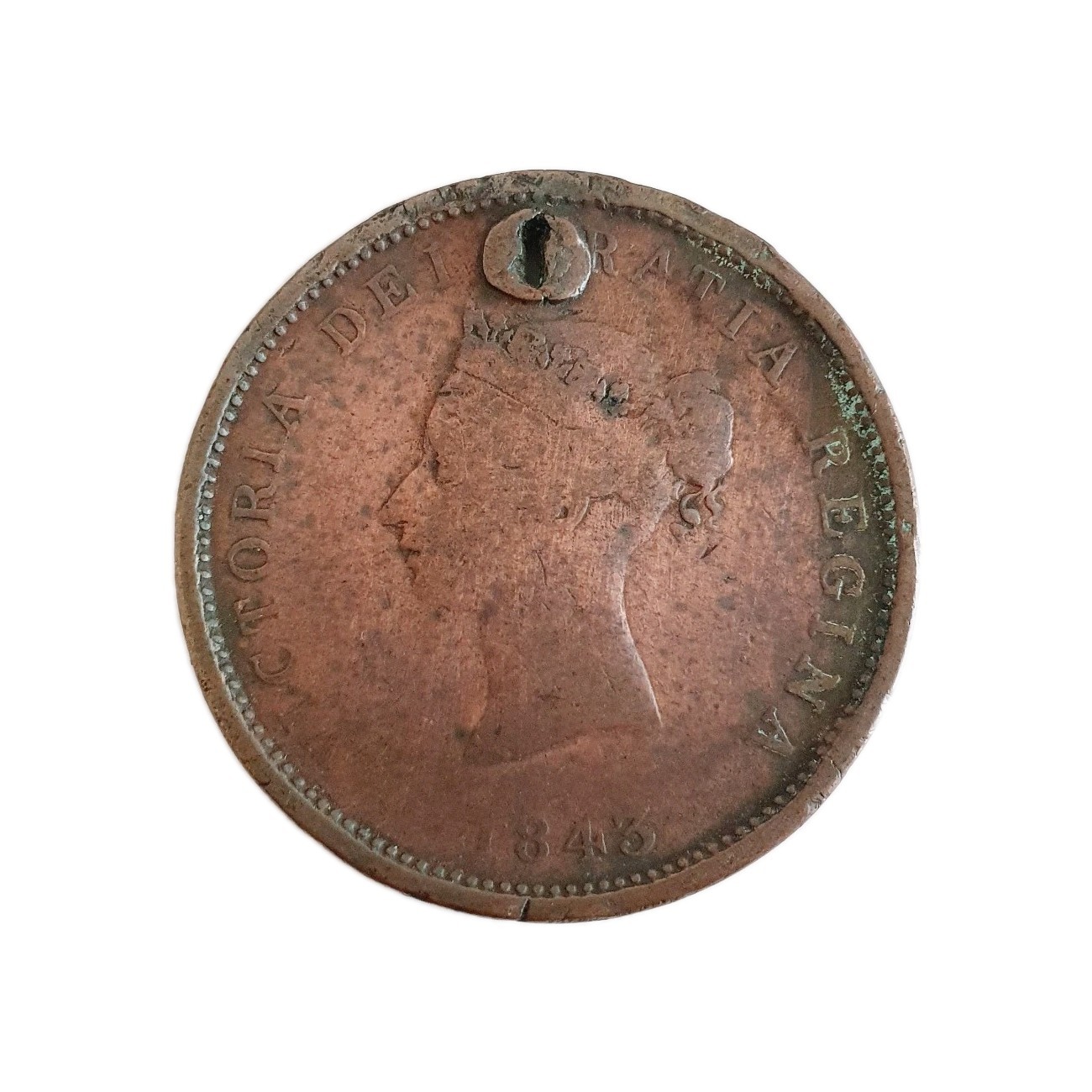 1843 New Brunswick Penny Token (0)