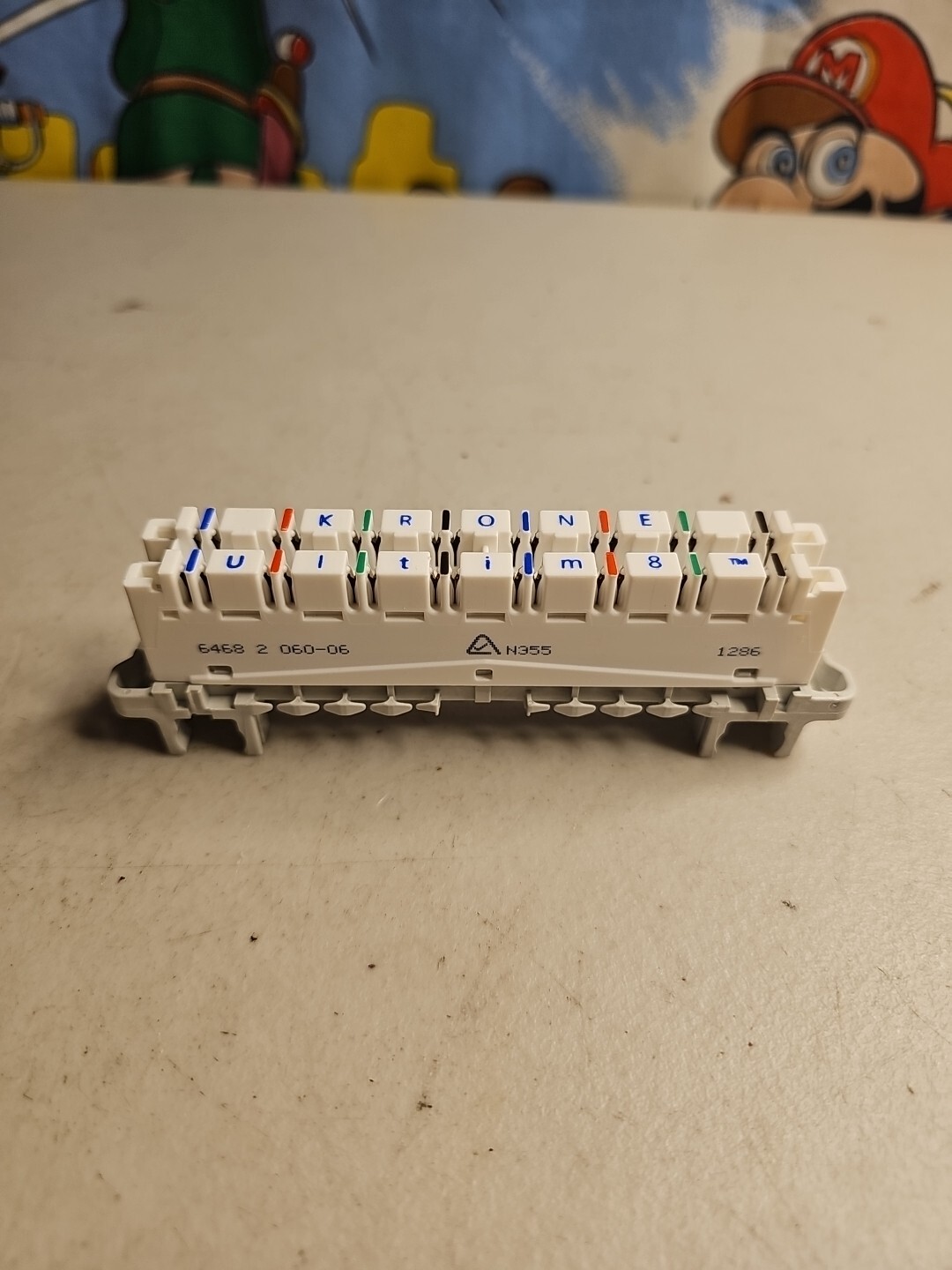ULTIM8 6468 5 060-06 Highband Termination Block CAT6 TrueNet ADC 8-Pair Block