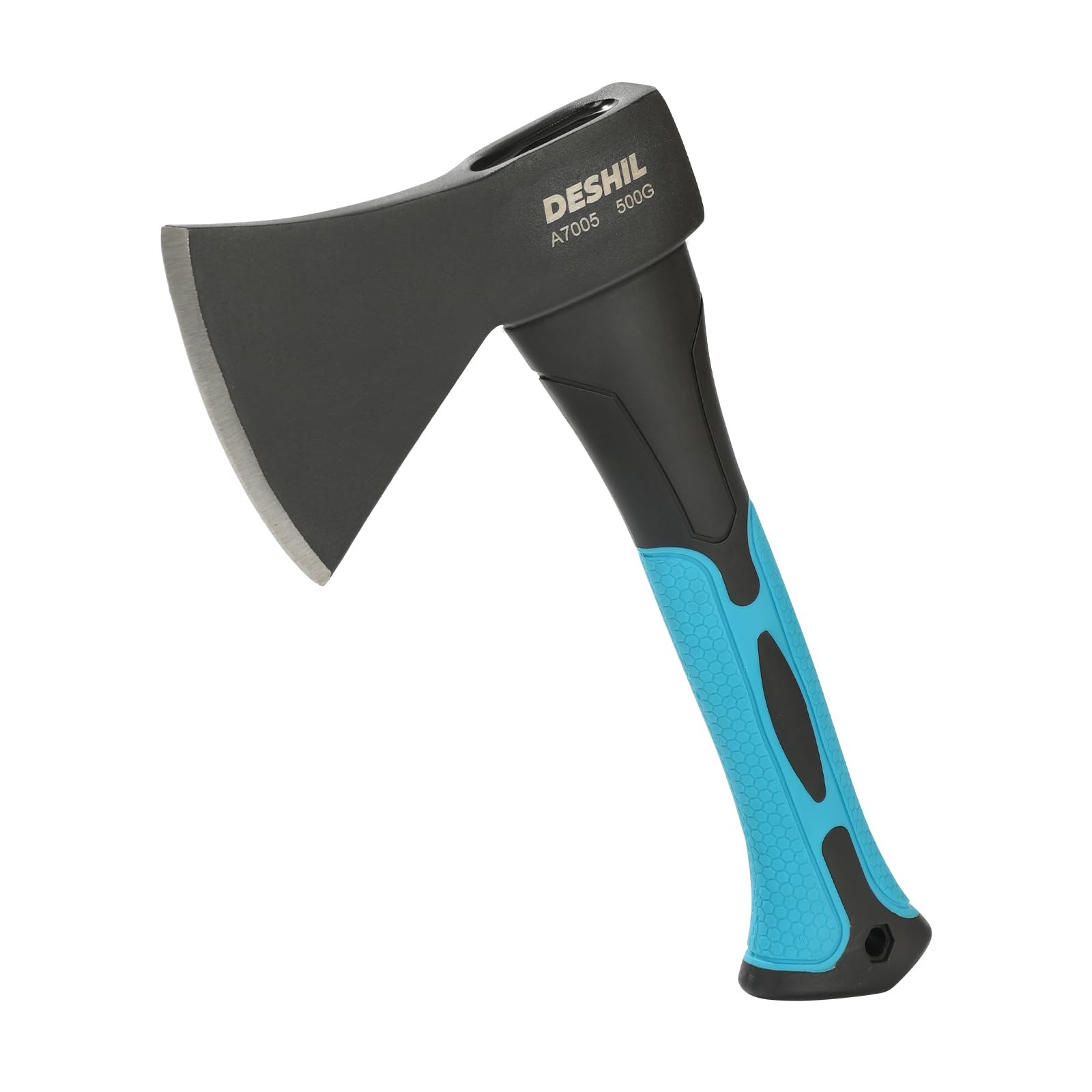 10” Outdoor Hatchet Forged Carbon Steel Heat Treated Hand Tool, 10IN, blue