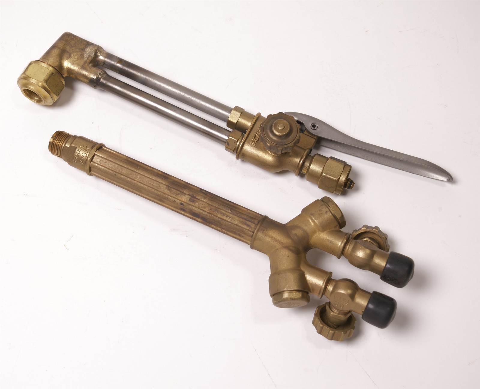 Victor 100FC Handle & CA1350 Cutting Attachment Oxy Acetylene Medium Duty Torch