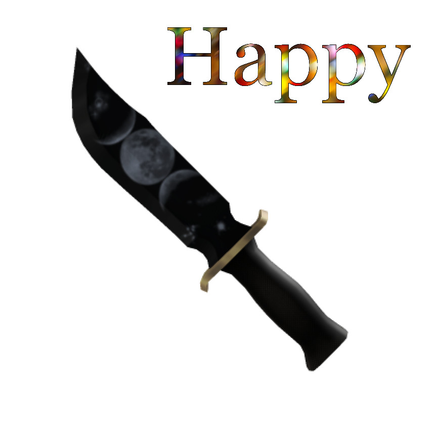 MOONS 2016💙🌝FAST DELIVERY💙🌝MM2 ROBLX UNCOMMON COLLECTIBLE KNIFE