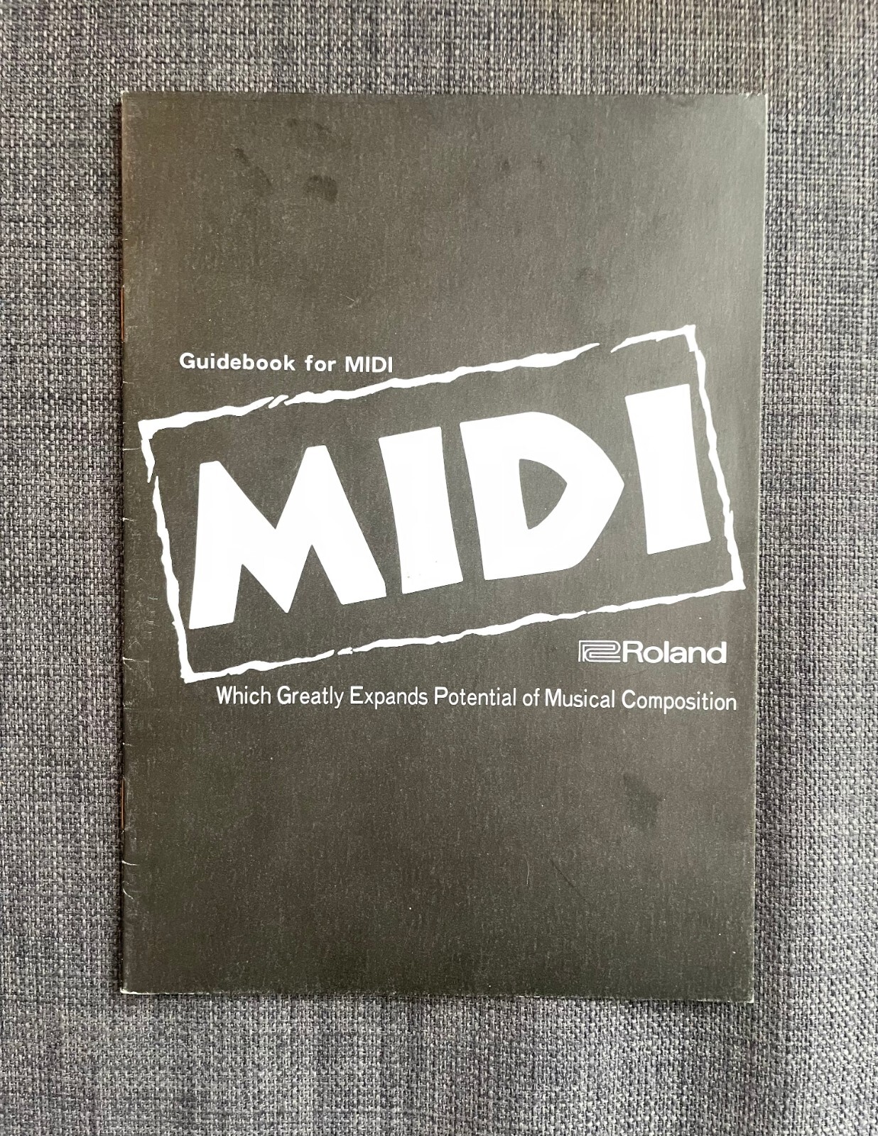 ROLAND - Guide Book For MIDI - 1985 Vintage!