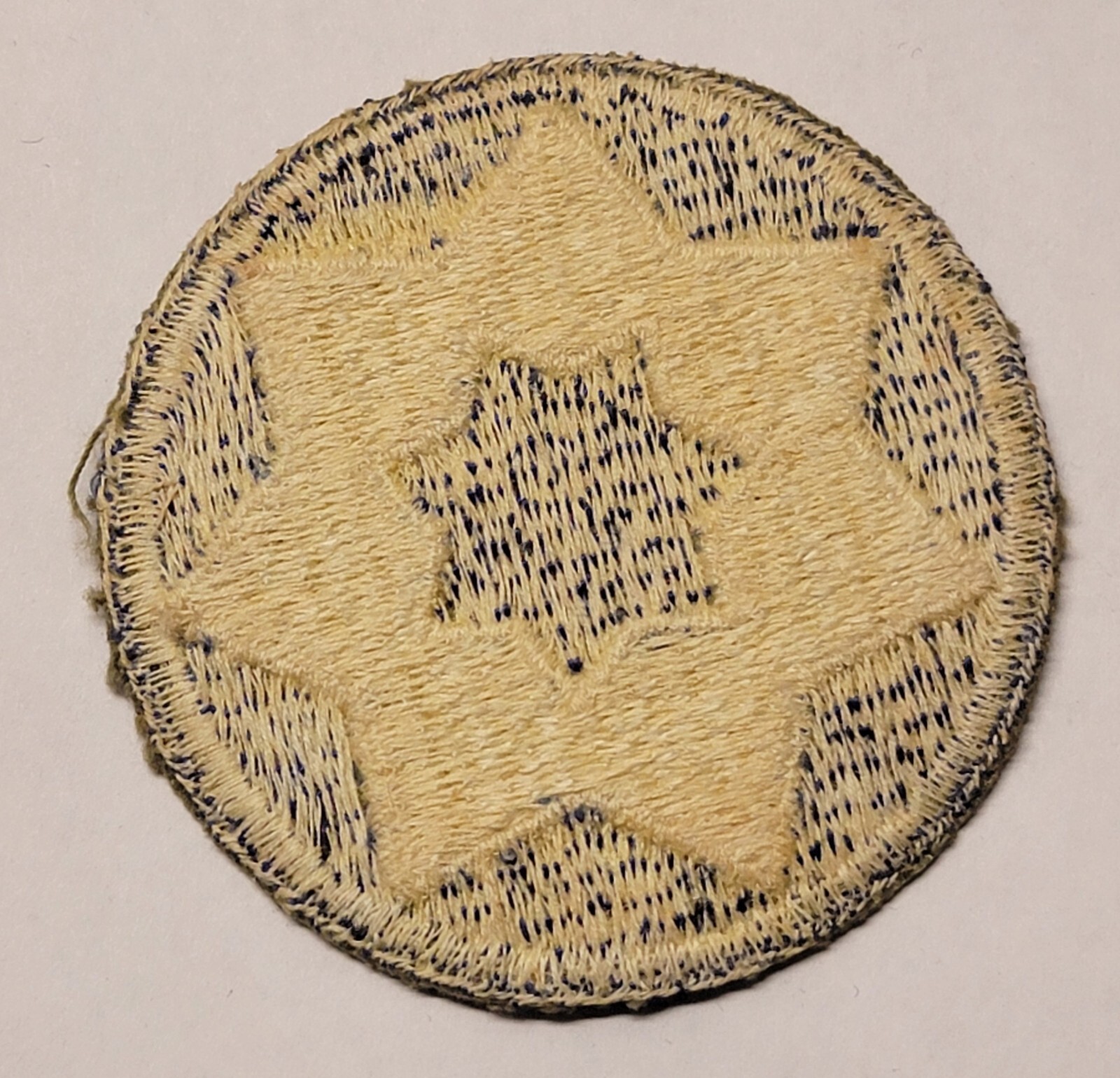 U.S. ARMY 7th SERVICE COMMAND Vintage Patch WWII
