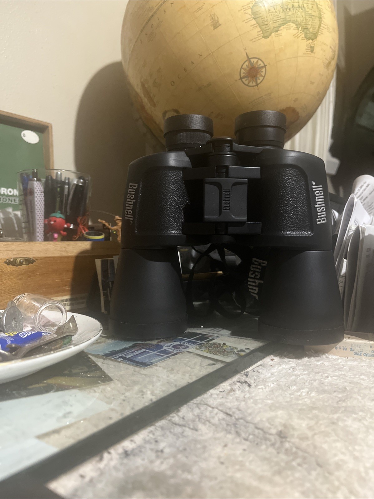 BUSHNELL-Power View 16 € 50- fov-182 ft. Very Clean/Case & Strap Included $49.00