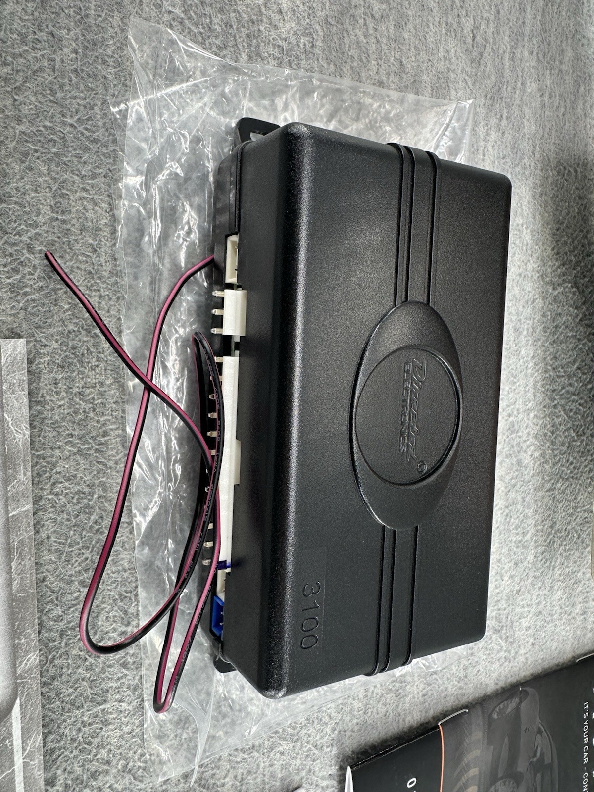 AVITAL 3100 - Universal Car Alarm Security System OPEN BOX Y1