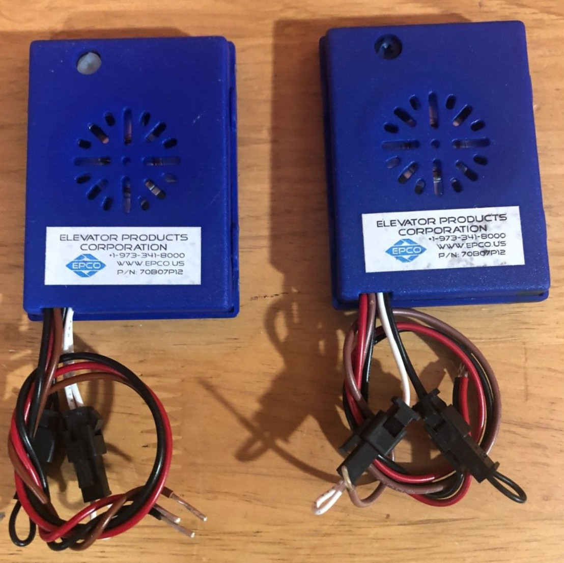 2-Elevator Products Corp EPC0 Electronic Chimes #70B07P12 Selectable Range NEW