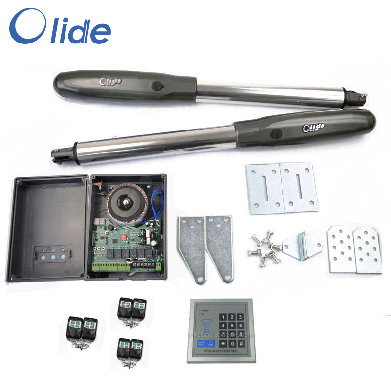 Automatic Swing Gate Opener with 6 Remotes and 1 Access Keypad