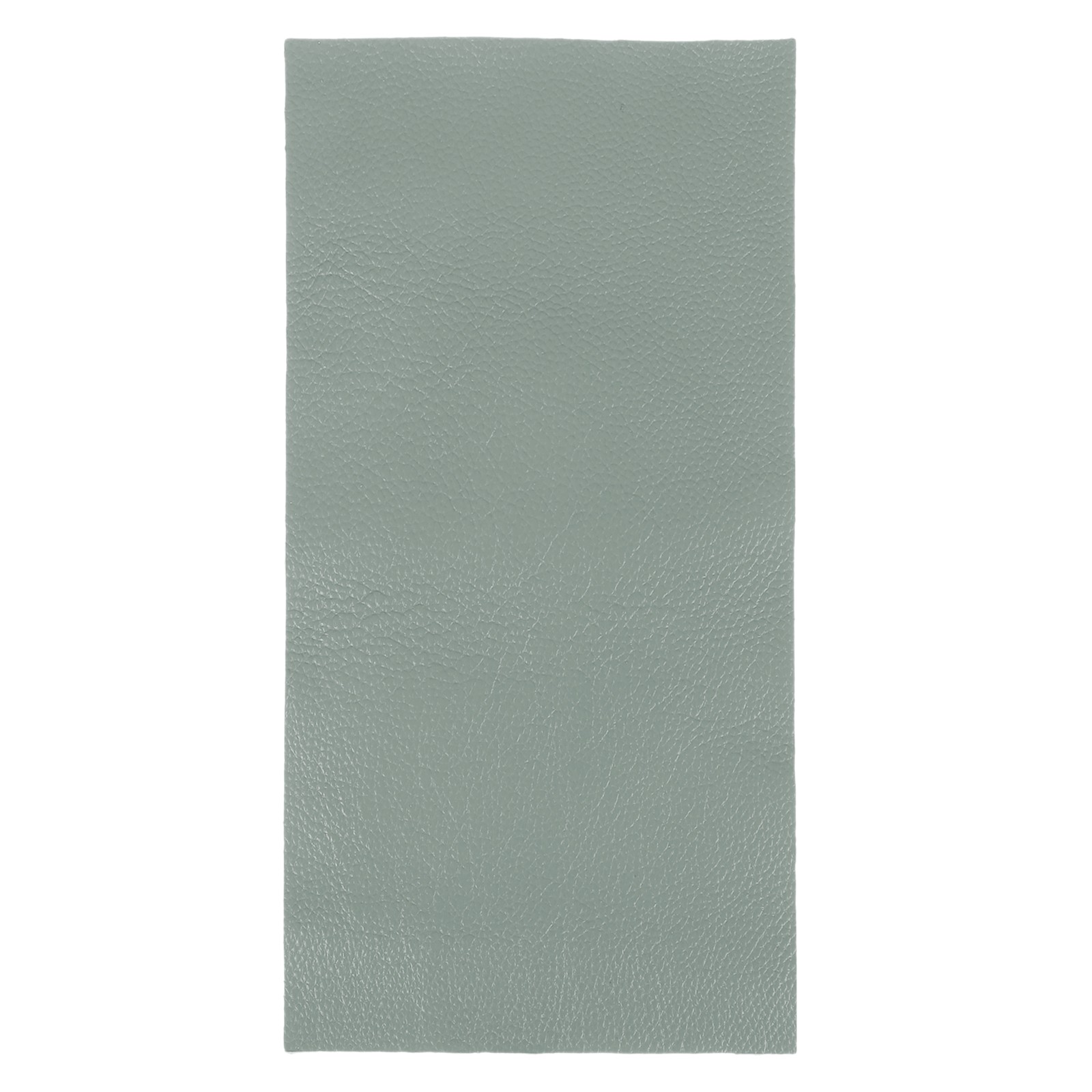 Full Grain Leather Sheet 23.6 x 11.8 Inch Natural Leather Pieces,Light Gray