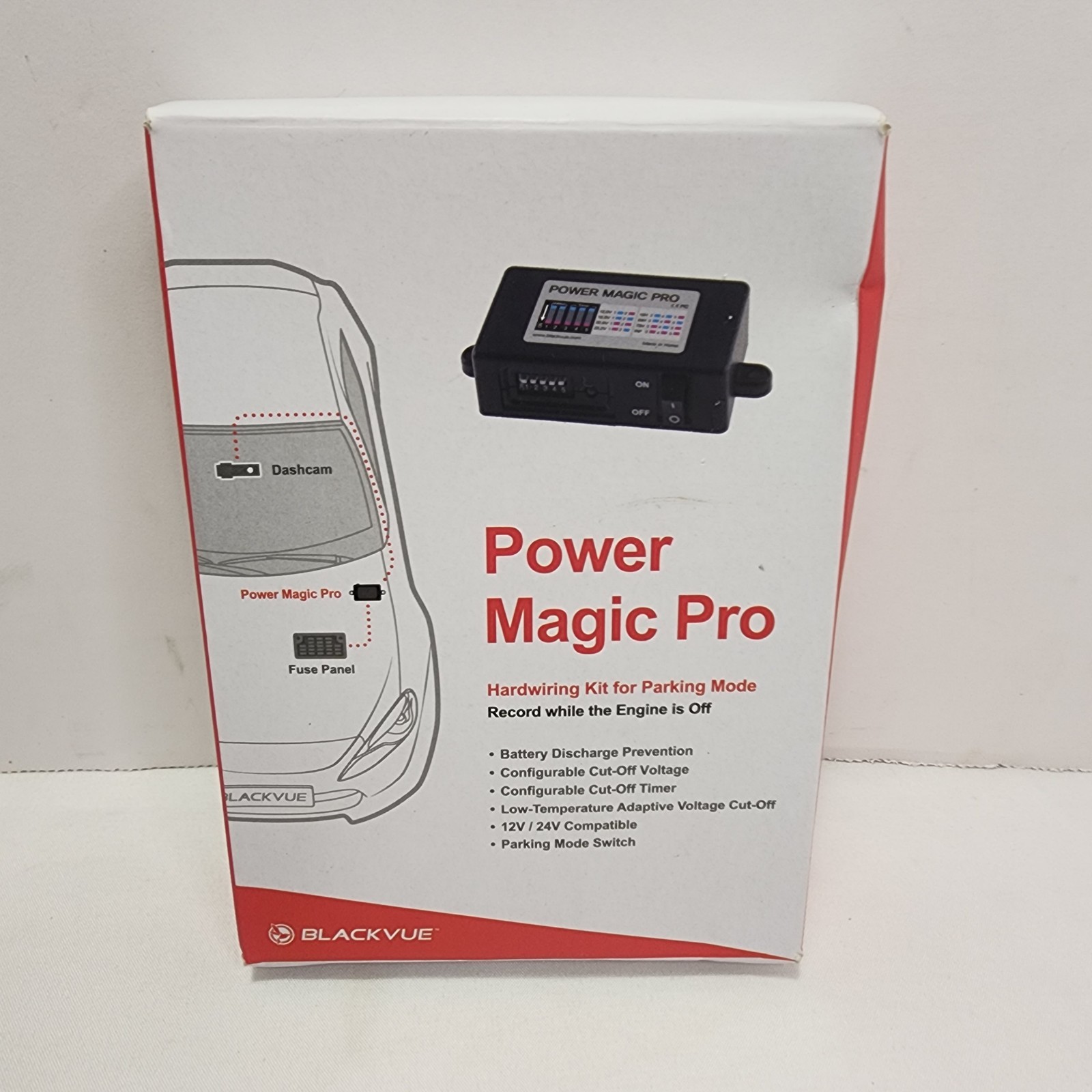 Genuine BLACKVUE Power Magic Pro Hardwiring Kit For Parking Mode 12V/24V - NEW