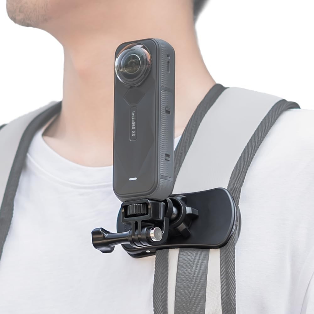 Lightweight 1/4" Quick Release Backpack Camera Mount - Effortless Filming