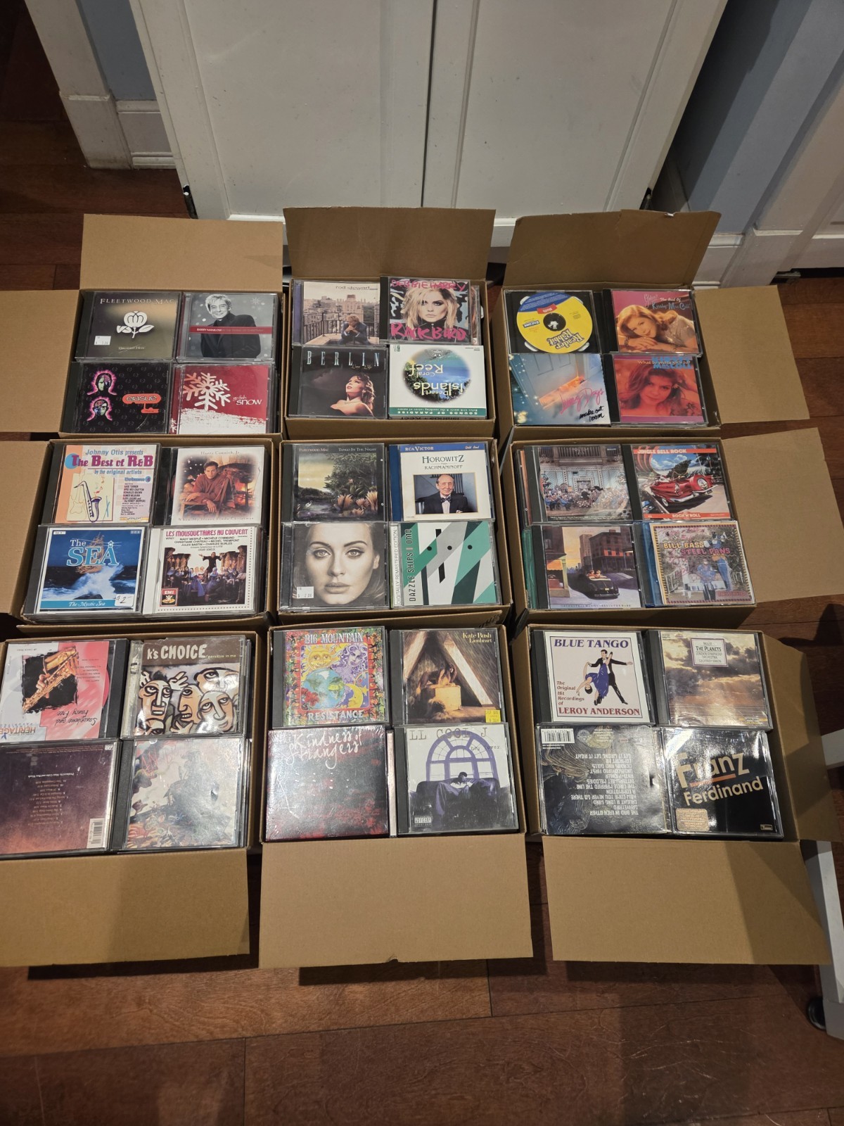Large lot of 80 Rock Pop Hip-Hop Soundtrack Singles CDs Various Artists See Pics