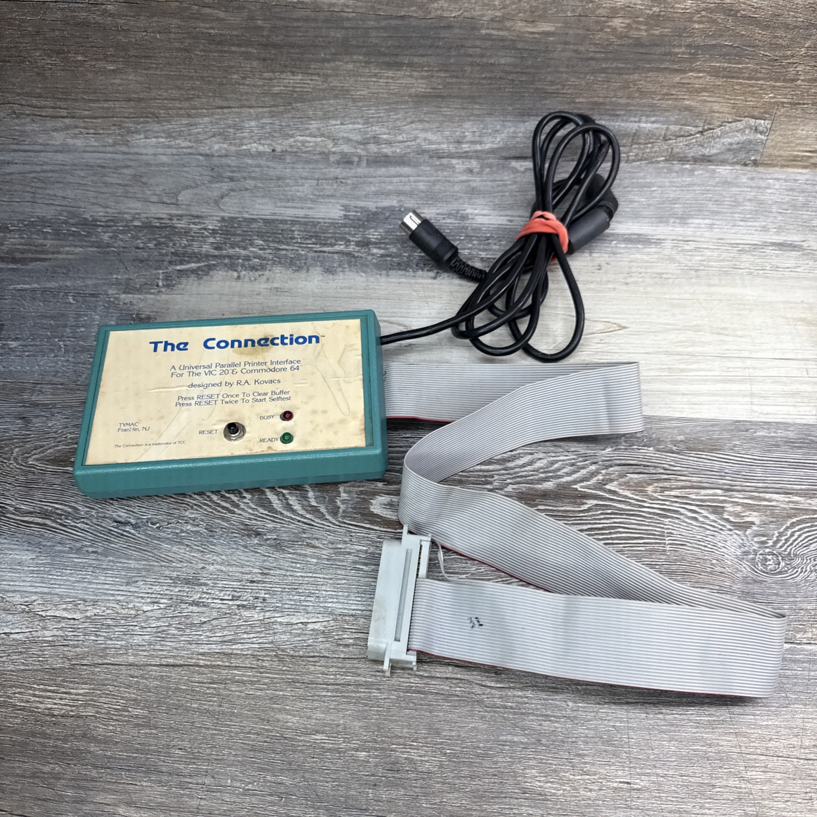 Commodore 64/128  & VIC-20 The Connection/Universal Parallel Interface (TYMAC)