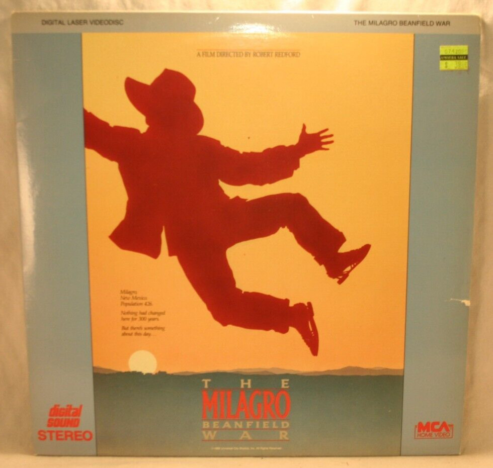 Laserdisc # * The Milagro Beanfield War * Rubén Blades Richard Bradford