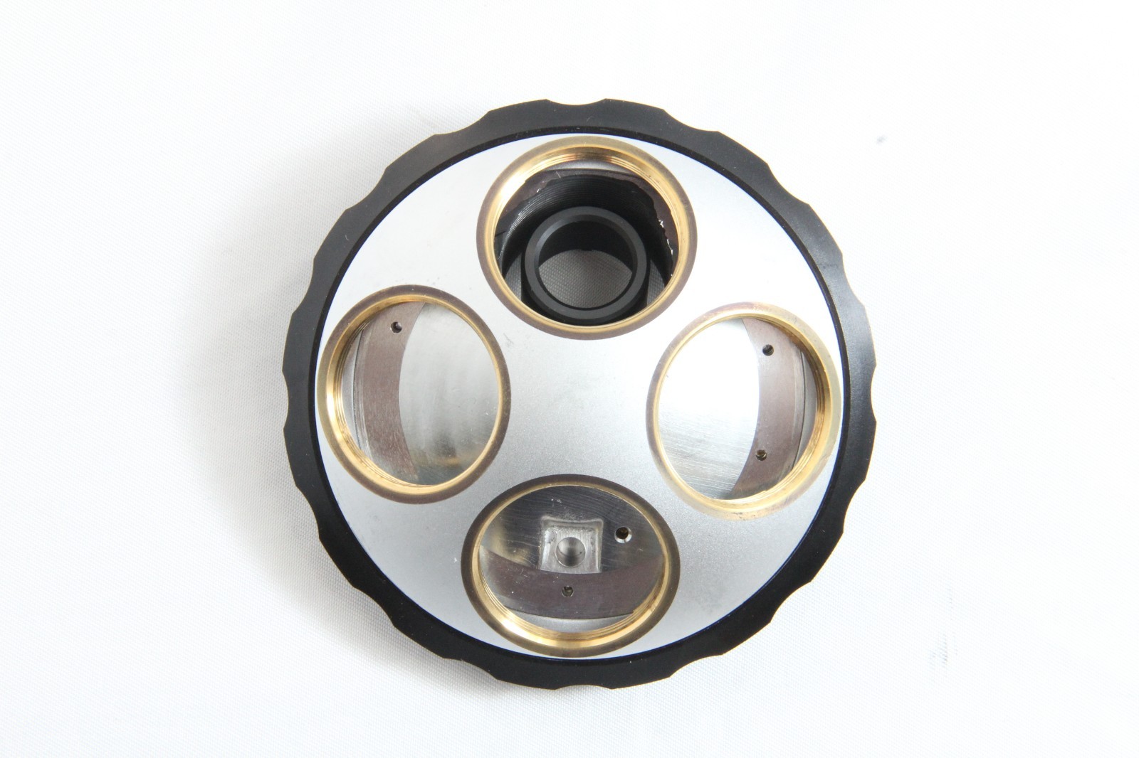 Olympus 4 Position Microscope Objective Turret Nosepiece [25mm Thread] #5667