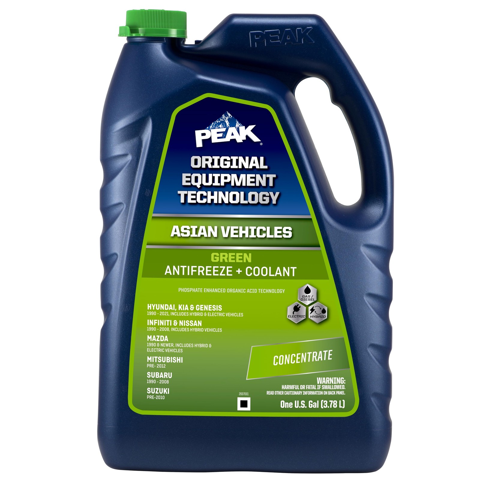 PEAK OET Extended Life Green Concentrate Concentrate,
