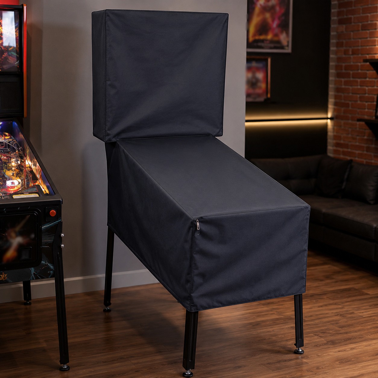 Pinball Machine Dust-proof Cover Polyester Fabric Widebody Anti-UV Waterproof US