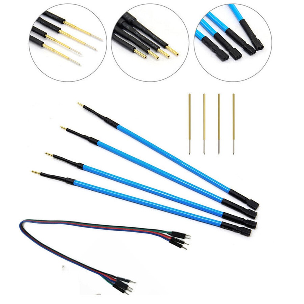 4Pcs LED BDM Frame Probe Pens With Connect Cables For KTAG KESS FGTECH BDM100 k