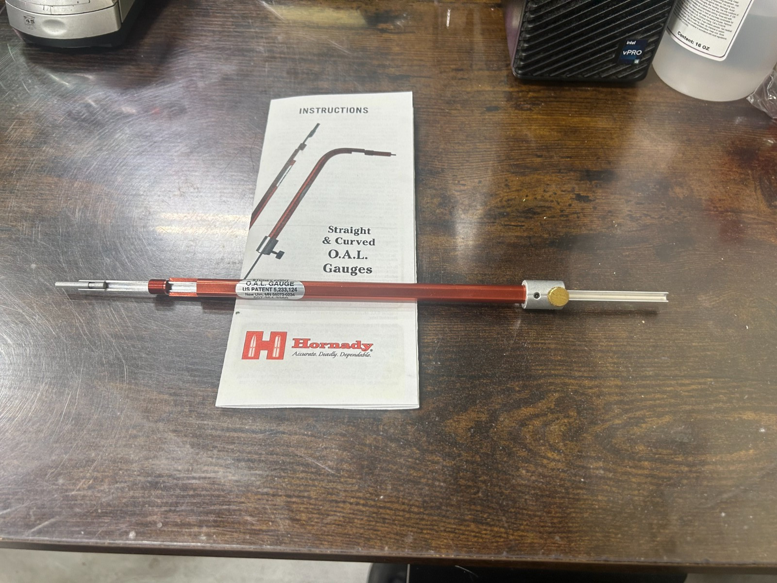 Hornady LOCK-N-LOAD / Stoney Point Straight O.A.L. Gage #C1000 (Metal)