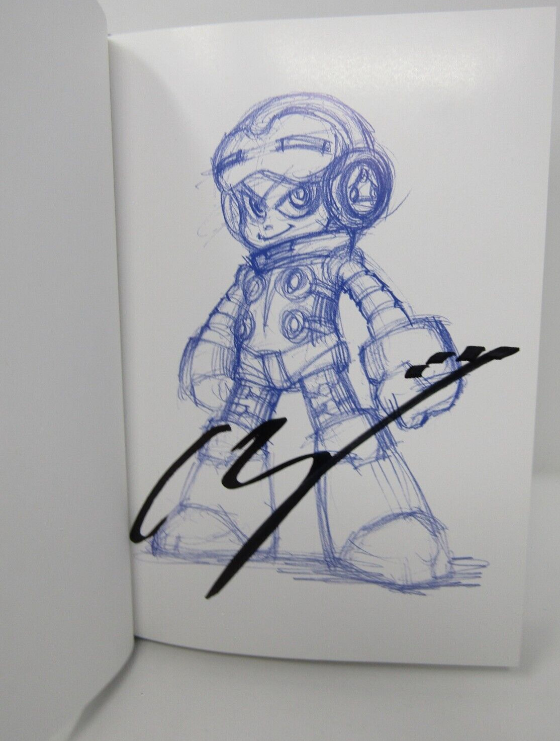 Mighty No.9 Official Design Works & Strategy Guide Signed