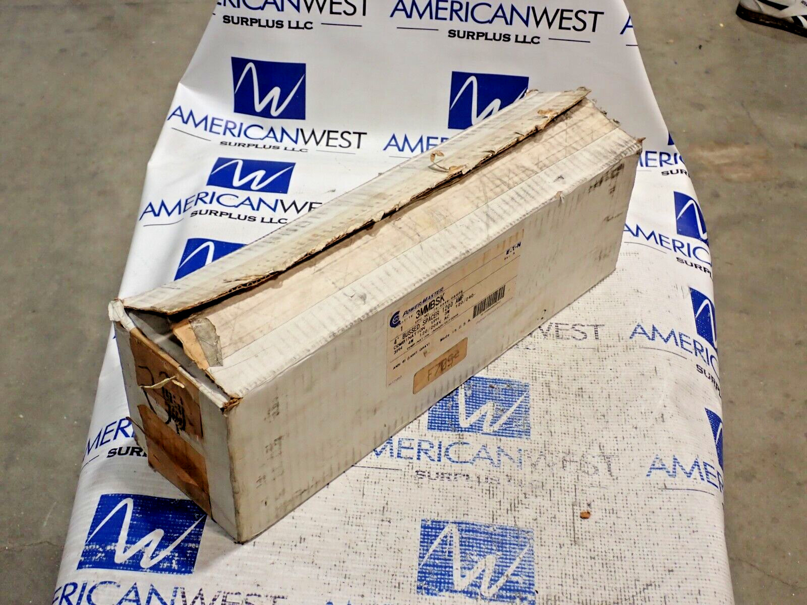 Eaton Powermaster 3MMBSK 4 Bussed Spacer 1200 Amp New