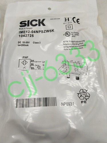 1PC New Sick IME12-04NPSZW5K Photoelectric Sensor Free Shipping IME1204NPSZW5K