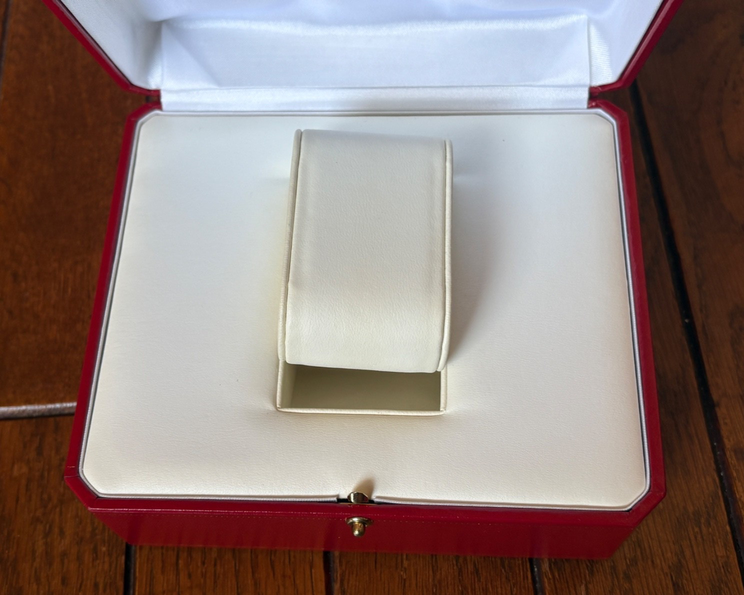 Authentic Cartier Empty Watch Box CO 1018 Red Box Ex Condition #P57