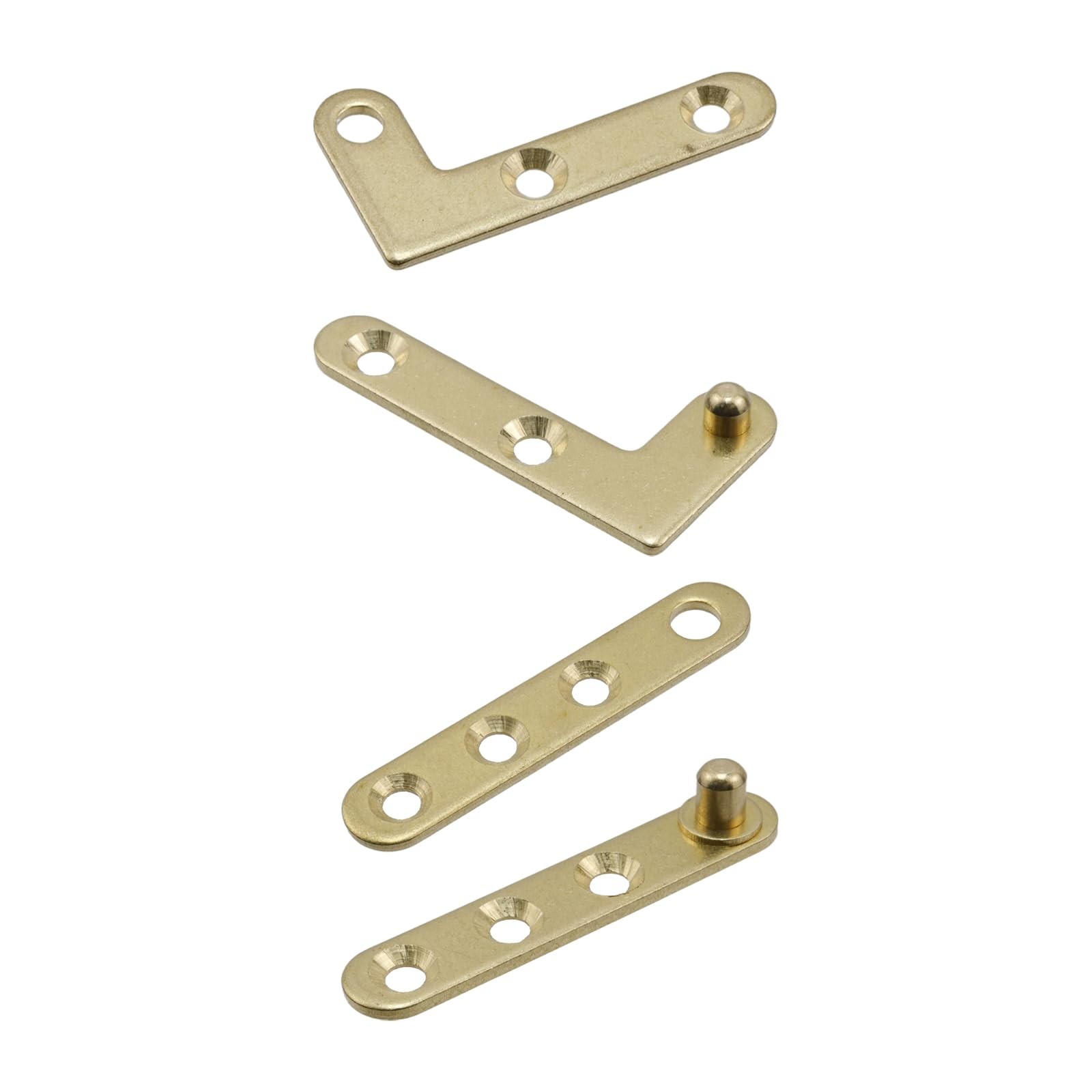 Door Pivot Hinges Cabinet Rotating Hinge Door Fitting Brass Pivot Drawer Hing...