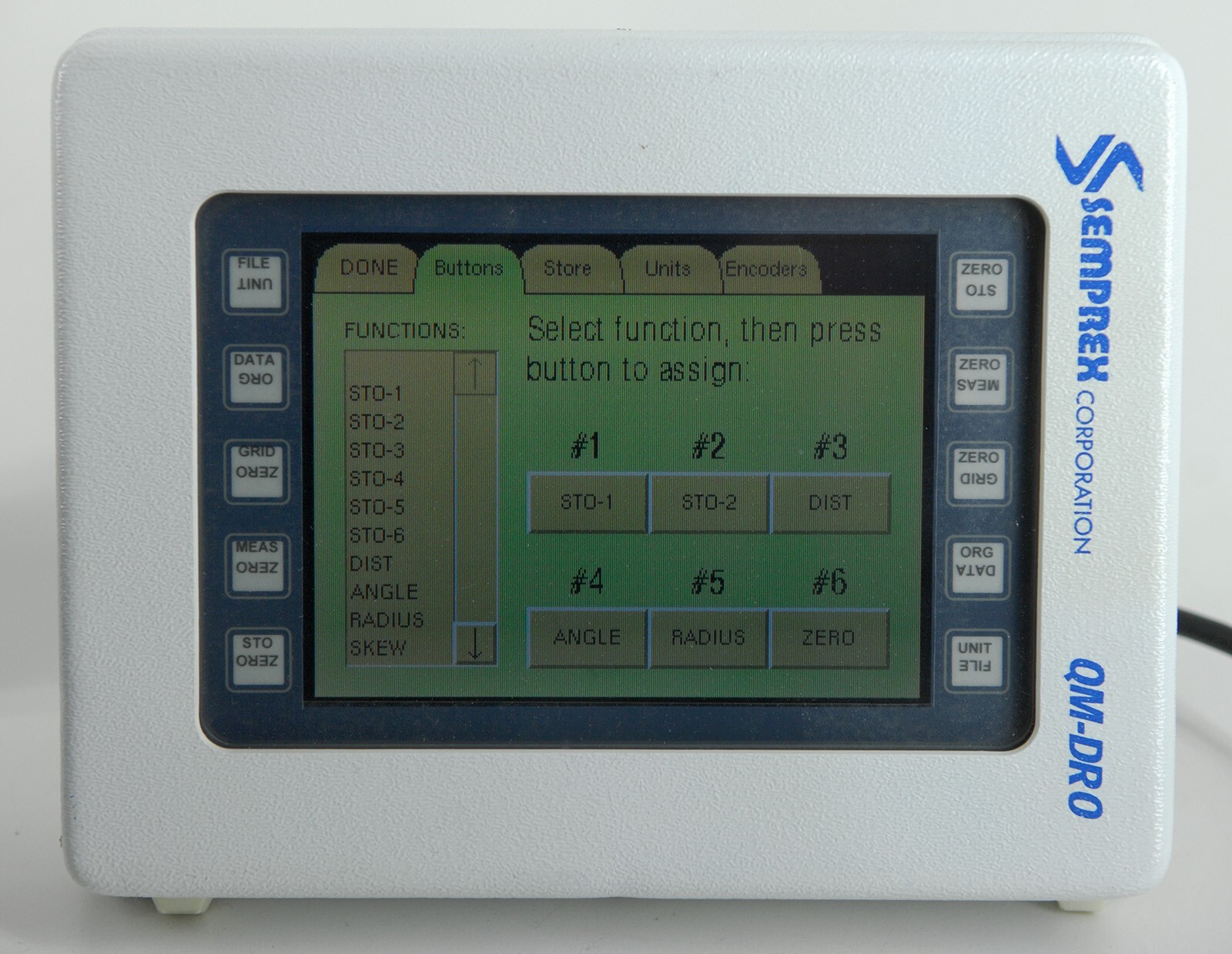 SEMPREX QM-DRO 3 AXIS LCD DIGITAL READOUT # 14-2953.10, LINEAR or ROTARY