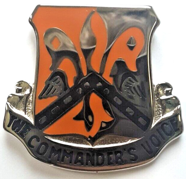 US Army 82nd Signal Battalion Unit Crest (no motto) Pin Insignia DUI NOS VTG