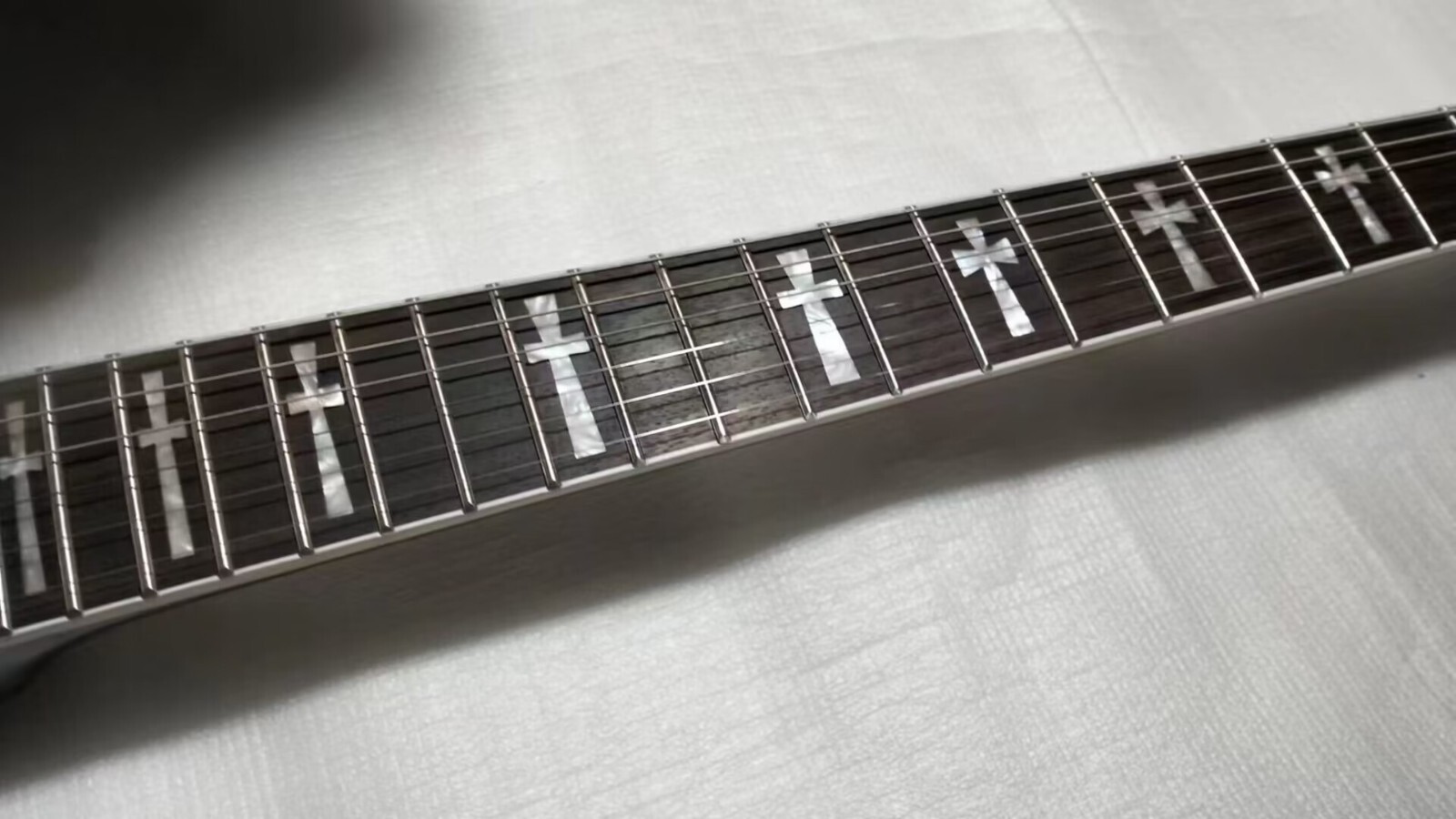 Custom Shop Tony Iommi model S G Black Electric Guitar 24 frets fast shipping