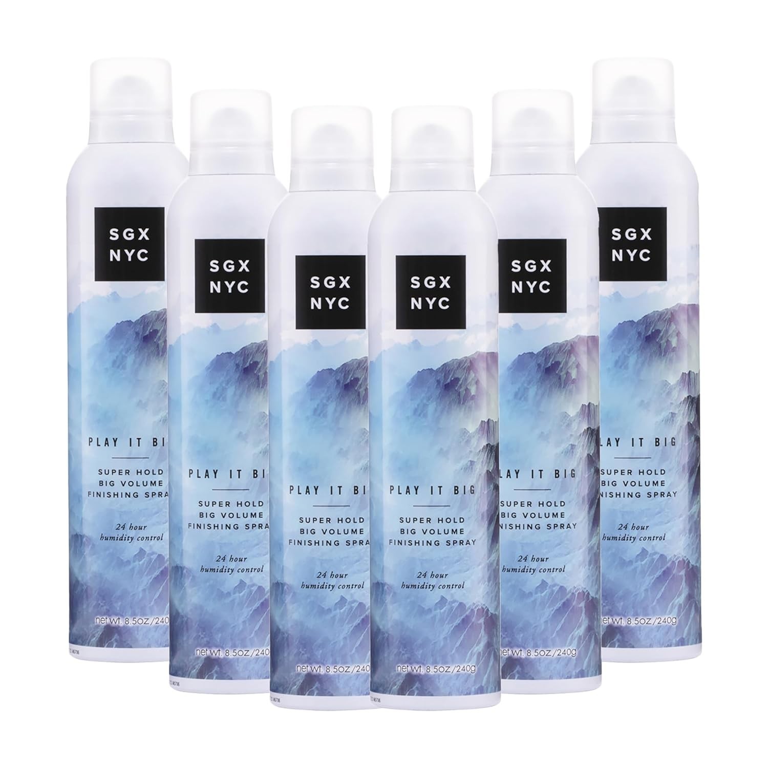 SGX NYC Play it Big Super Hold Volume Finishing Spray - Long Lasting Hair Spray