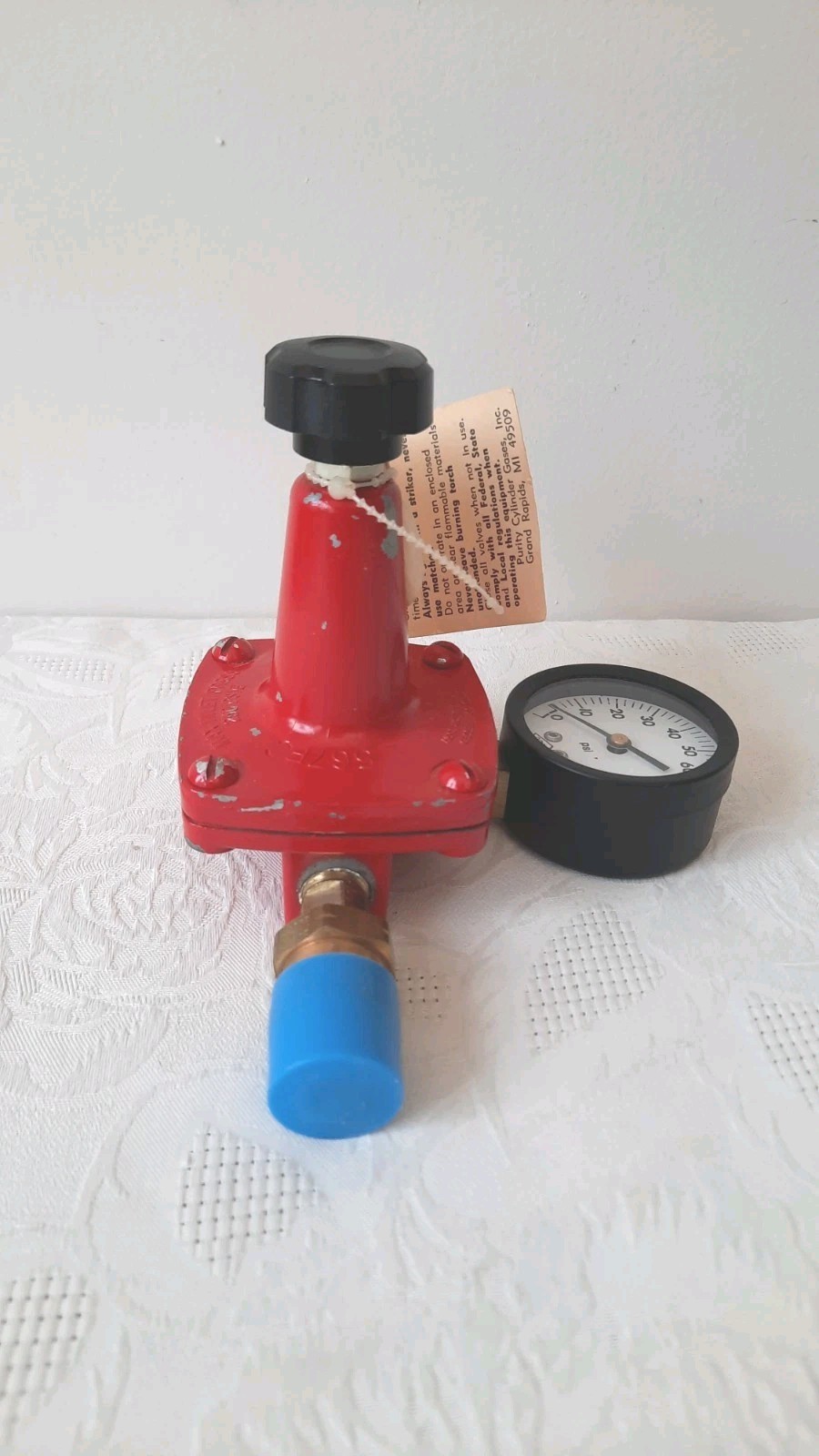 REGO 567FC LP-GAS 250 PSIG GAS REGULATOR RED