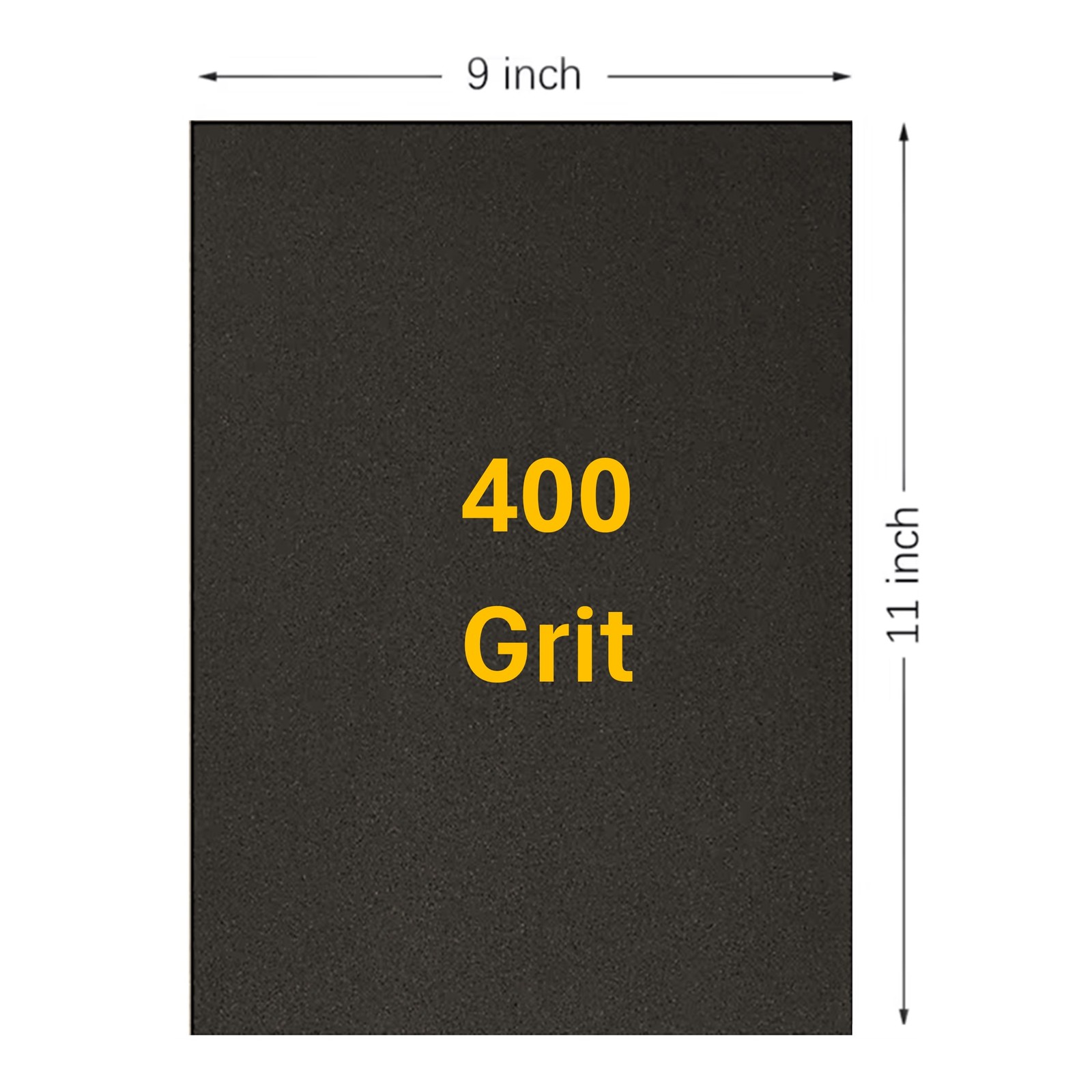 400 Grit Wet / Dry Sandpaper 9 in. x 11 in. Sheet (100 Sheets)
