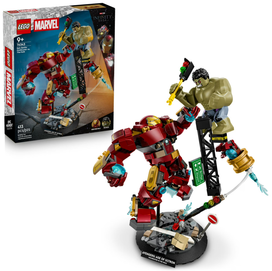 LEGO® Super Heroes Epic Battle: Hulkbuster vs. The Hulk 76343