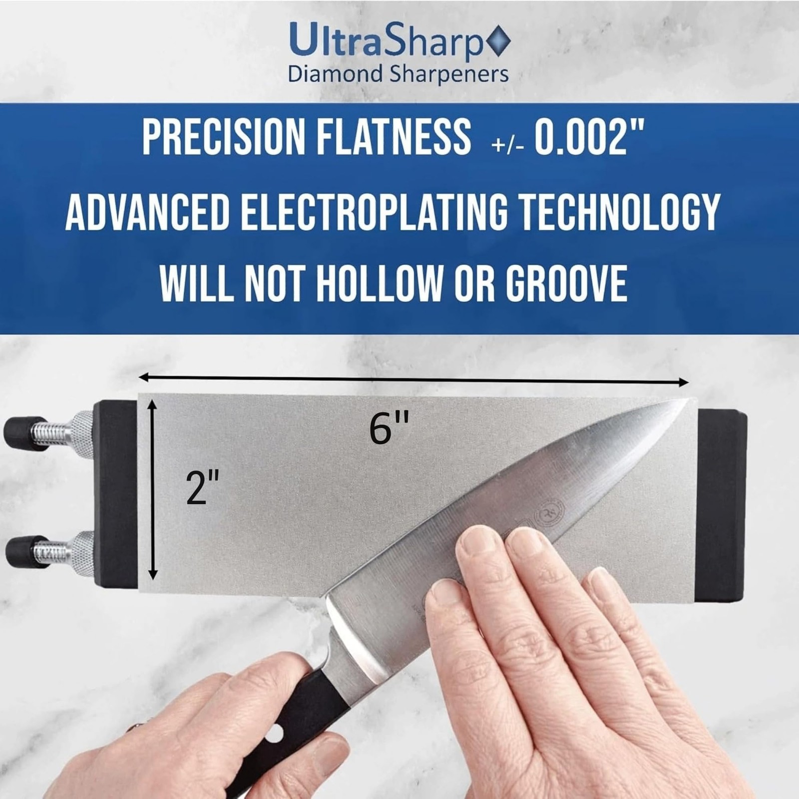 Ultra Sharp Ii Diamond Sharpening Stone Kit Coarse/medium/extra Fine