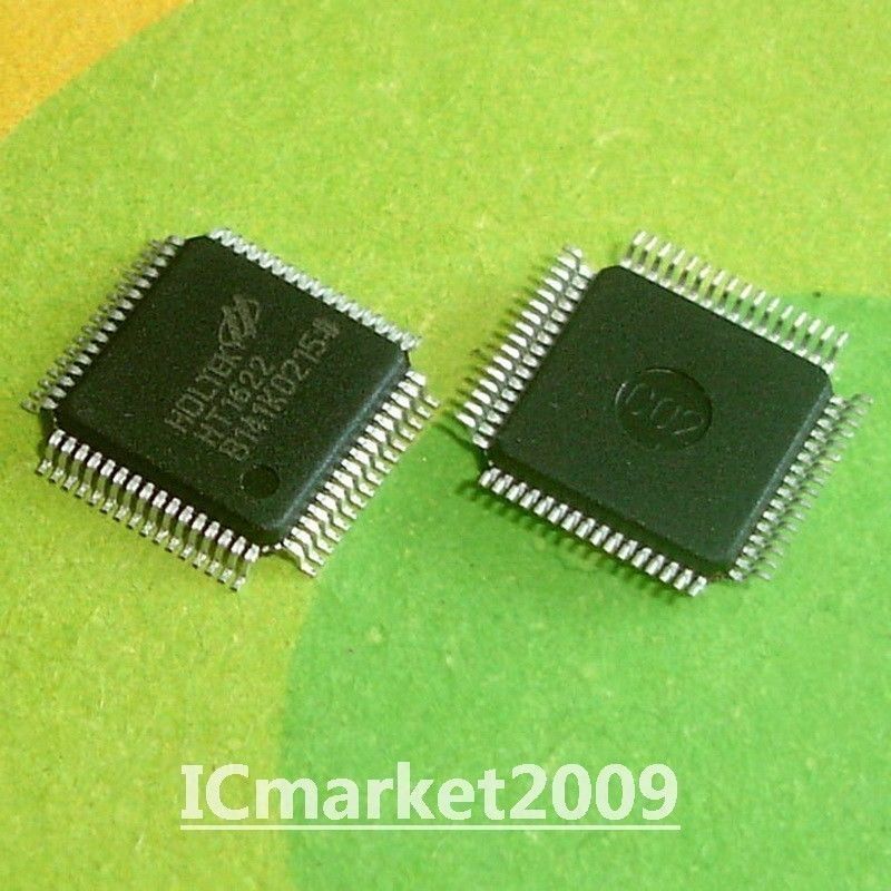 5 PCS HT1622 LQFP-64 RAM Mapping 32 x 8 LCD Controller for I/O MCU Chip IC