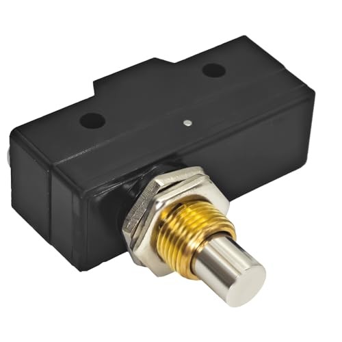 2PCS Z-15GQ-B Micro Limit Switch - 1NO+1NC Panel Mount Snap Action Switch with