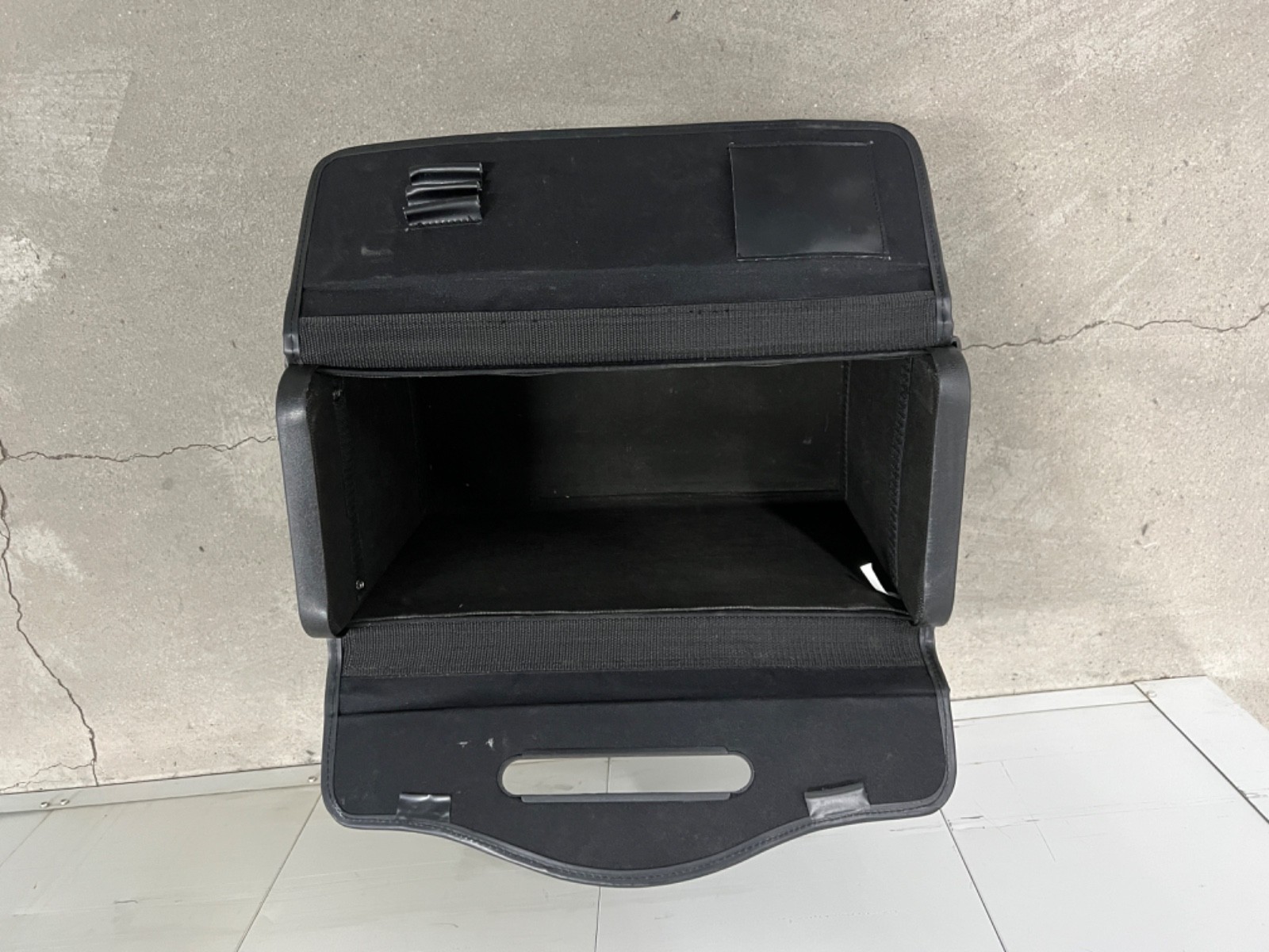 Black Briefcase, snap closure with 3 digit combo lock