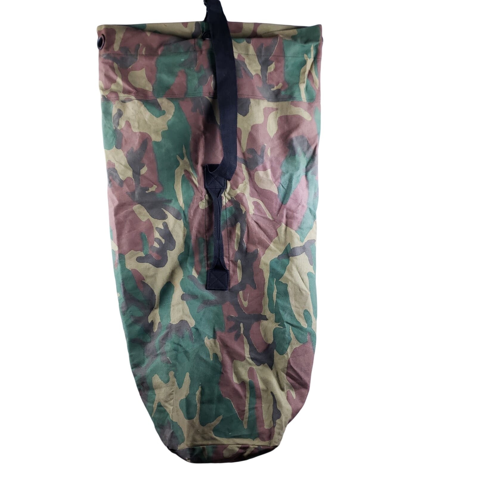 Camouflage Military Duffle Sea Bag Army Surplus Travel Carry Gear