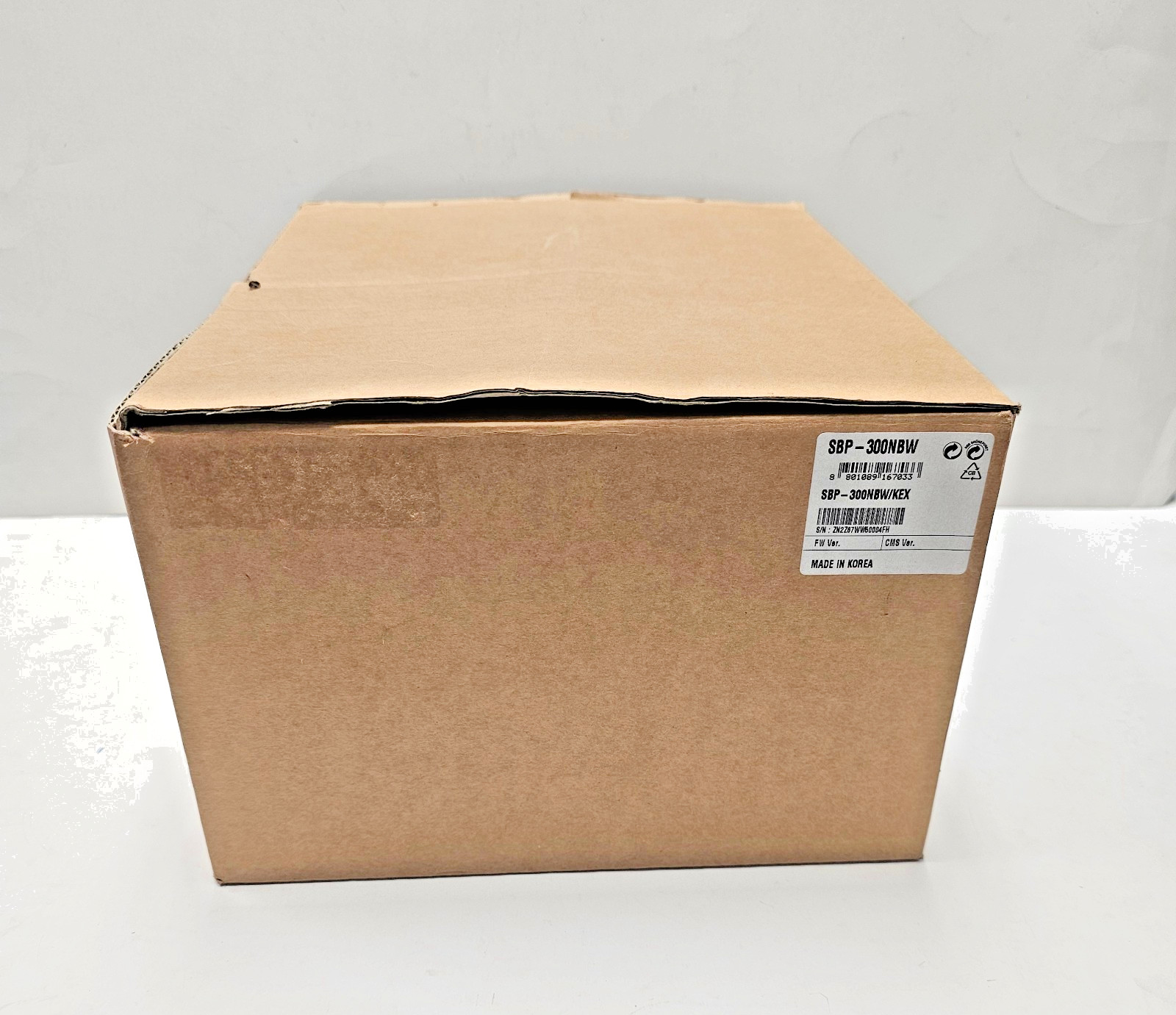 Hanwha SBP-300NBW Installation Box for Select PTZ and Bullet Cameras, White NEW