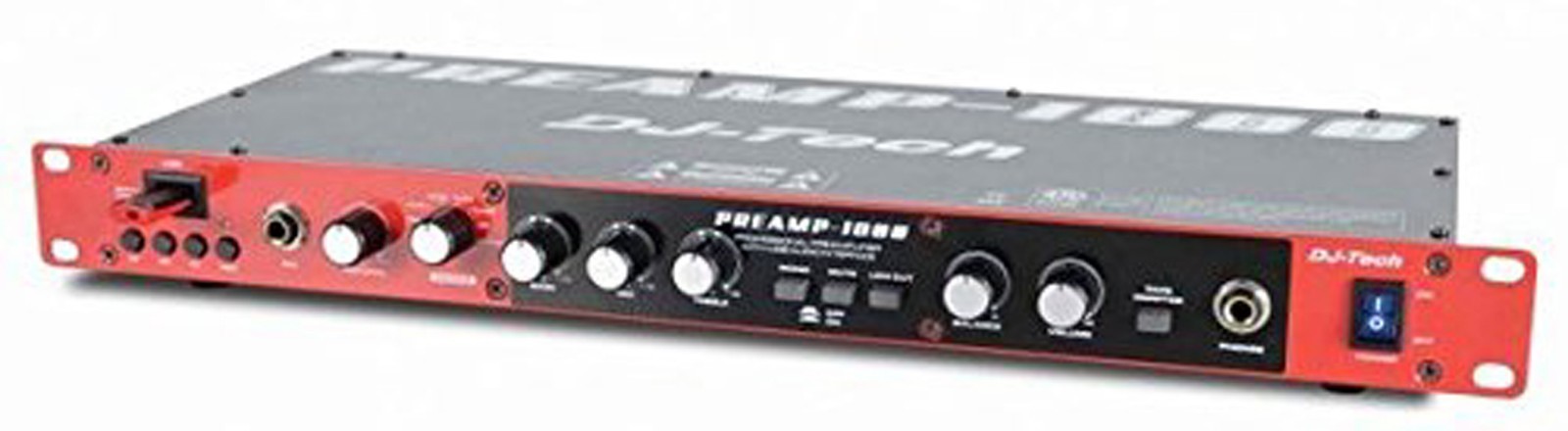 DJ Tech - PREAMP-1800 -8Ch Pre-Amplifier with USB Audio Interface/Direct Encoder