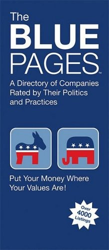 The Blue Pages: A Directory of - VERY GOOD