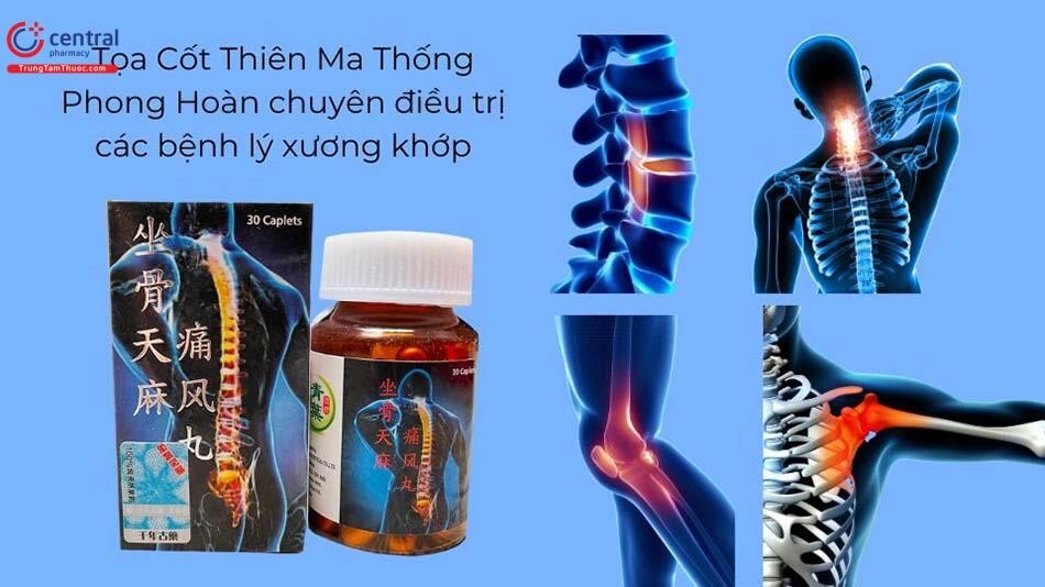 03 Boxs - TOA Cot Thien Ma Thong Phong Hoan