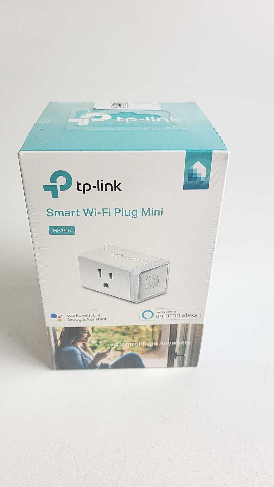 TP-Link Mini Wifi Smart Plug, Wi-Fi, Works With Alexa, Google HS105 - Brand New