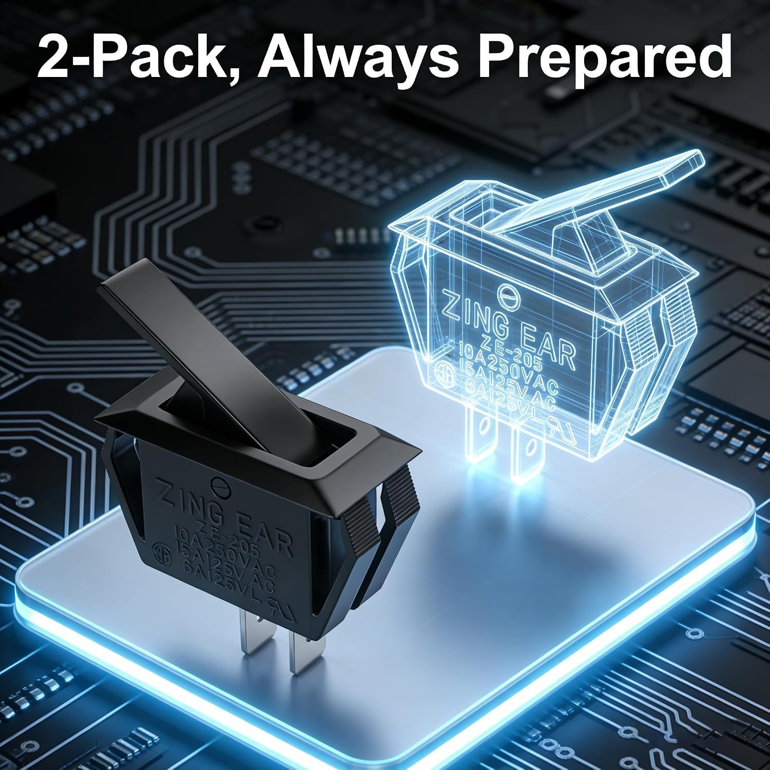 2-Pack Interlock Safety Switch for Goodman & Other Furnaces | Easy DIY Install