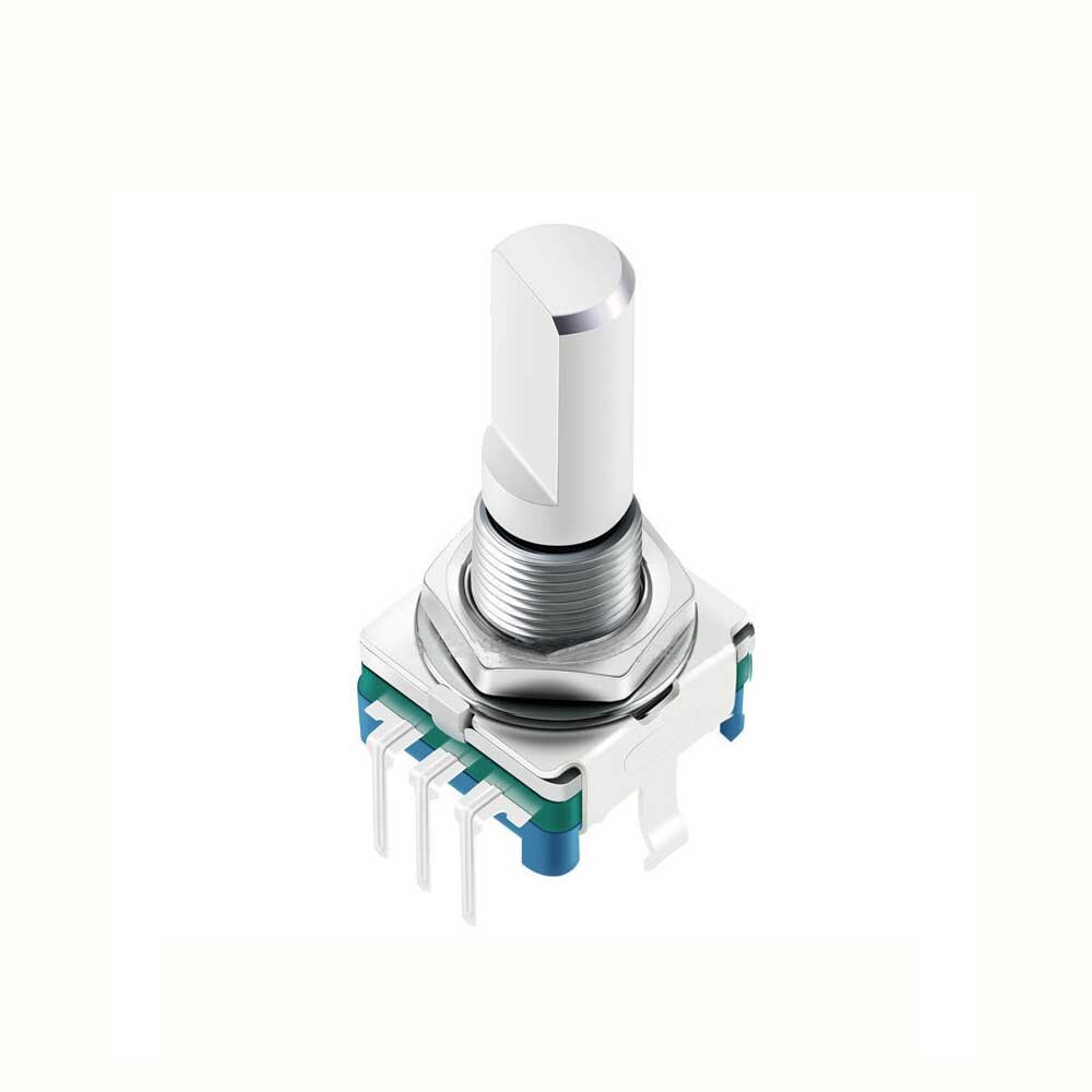 10Pcs Rotary Encoder Switch EC11 Audio Digital Potentiometer with Handle 20 mm