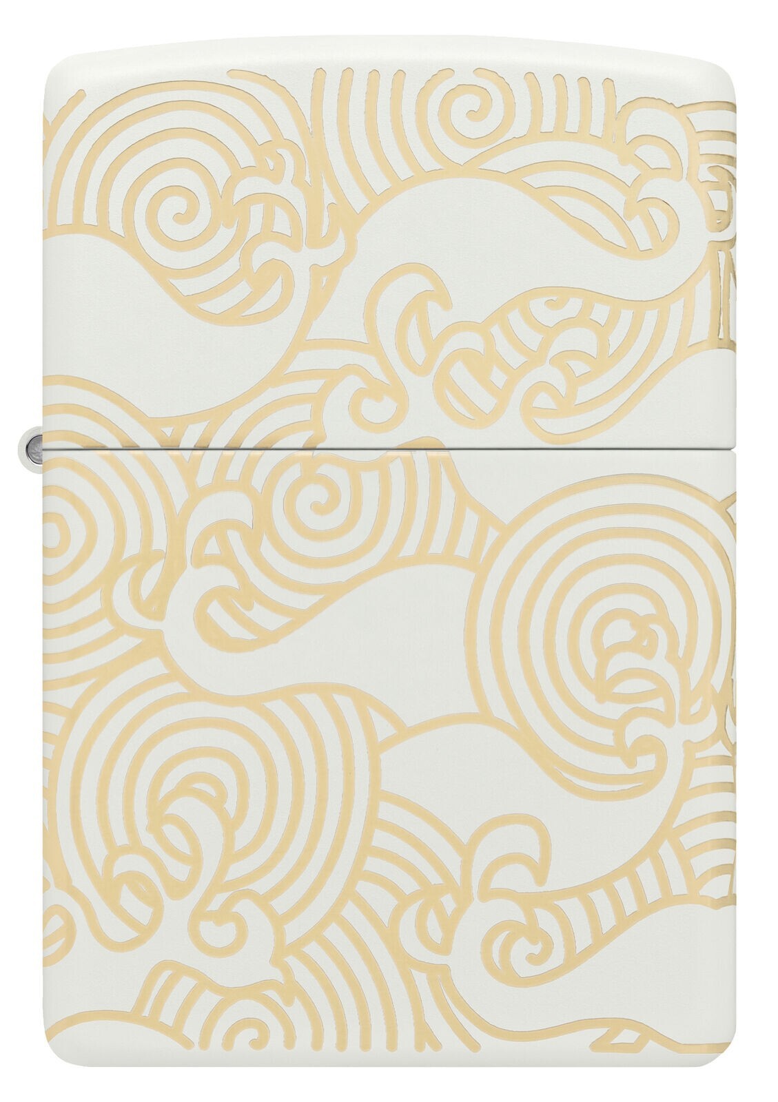 Zippo Waves Design White Matte 48909