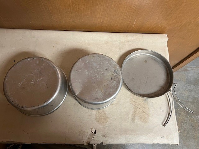 U.S. G.I. Mountain Cook Kit, Used Hard.