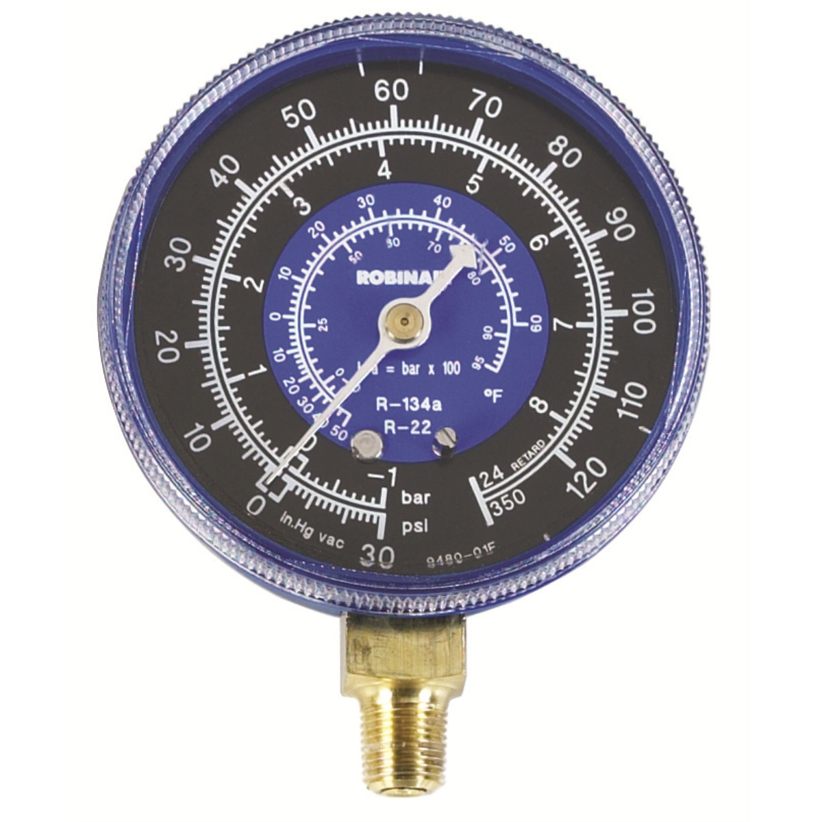 11794Robinair Universal R-134A/R22 Low Side Gauge